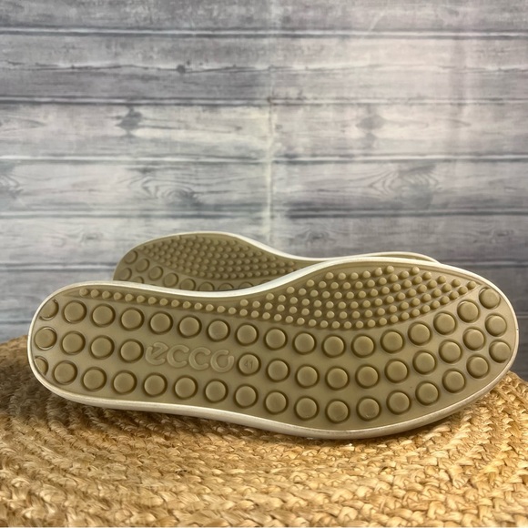 ECCO Soft 7 Nubuck Zip Bootie Women's Sneakers Size 10-10.5 Euro 41 Grey NWOB - Picture 12 of 15